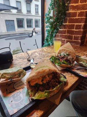 Kebabmenü at Végéman in Strasbourg