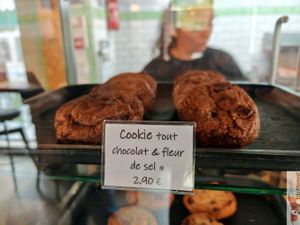 Cookies at Végéman in Strasbourg