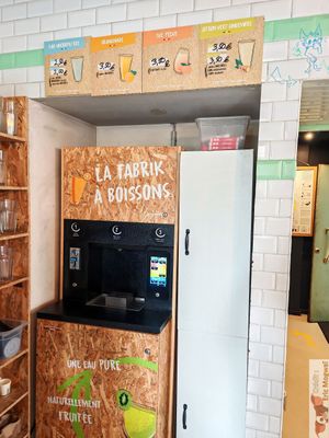 Drinks  at Végéman in Strasbourg