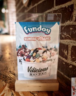 Sundae at Végéman in Strasbourg