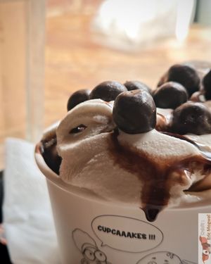 Sundae at Végéman in Strasbourg