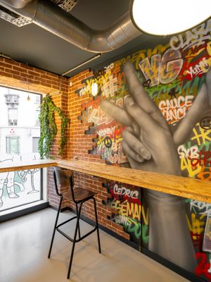 Végéman inside ✌ at Végéman in Strasbourg