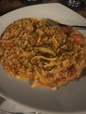 Risotto  at Faro Blanco Restaurant in Noord