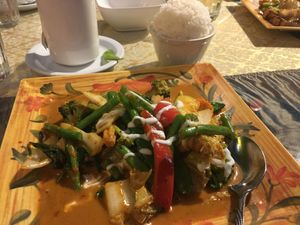 Vegan Panang Curry at Fuji San in Cockeysville