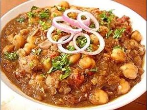 SPICY CHICKPEA at Delhi Bites in London
