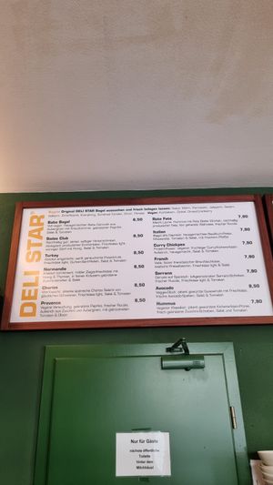  at Deli Star Bagel & Coffee in Munich