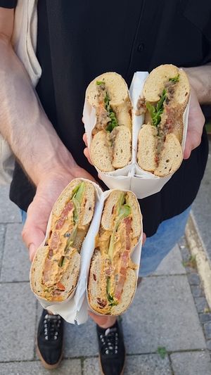  at Deli Star Bagel & Coffee in Munich