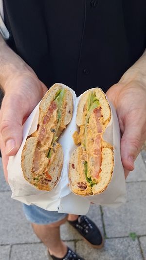  at Deli Star Bagel & Coffee in Munich