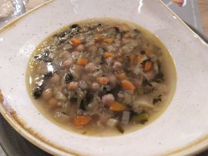 Chickpea soup 🍲 at Il Melograno in Trieste