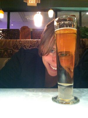 Beer and wine served! at My Thai Cafe & Sushi Bar in Bloomington