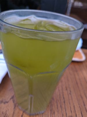 Matcha Iced Tea at JINYA Ramen Bar in Santa Monica