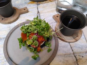 Breakfast at MESA Restaurant in Paris