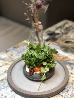 Carrot lox   at MESA Restaurant in Paris