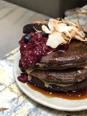 Pancakes   at MESA Restaurant in Paris