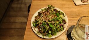 SECOND STARTER
Beet ravioli
Beet, cashew cream & black garlic condiment  at MESA Restaurant in Paris