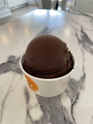 Dark Chocolate Gelato   at Sugar Donuts in Charlotte