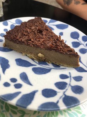 Tiramisu at Peacefood Cafe in Montpellier