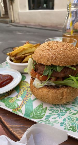   at Peacefood Cafe in Montpellier