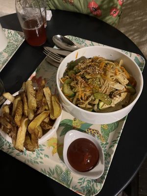   at Peacefood Cafe in Montpellier