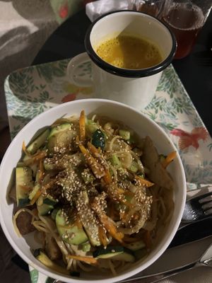   at Peacefood Cafe in Montpellier