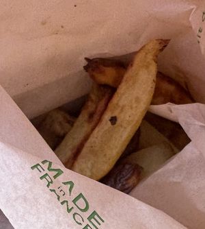 Frites  at Peacefood Cafe in Montpellier