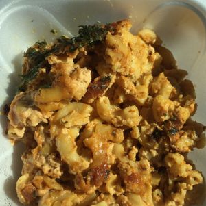 Mac N cheese at Soul Vegetarian - Highland in Atlanta