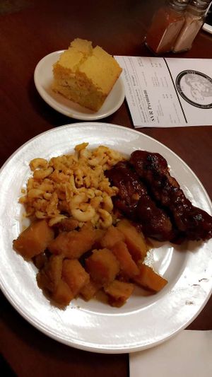 BBQ Kalebone Twists at Soul Vegetarian - Highland in Atlanta