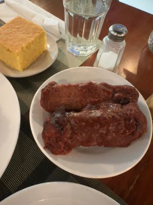 Cornbread and Kalebone  at Soul Vegetarian - Highland in Atlanta
