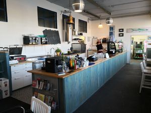 Open cooking  at Grete's in Bremerhaven