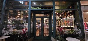 front entrance at Coco and Moss in Savannah