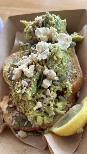 Avo toastt  at Grouse in Carnegie