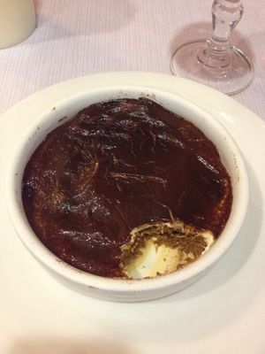 Tiramisu very delicious! at Landare in San Sebastian