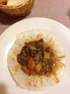 seitan at Landare in San Sebastian
