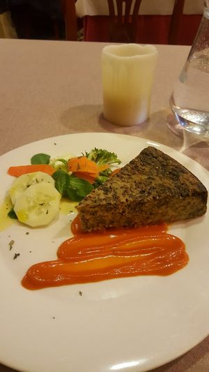 Leckerer Quiche at Landare in San Sebastian