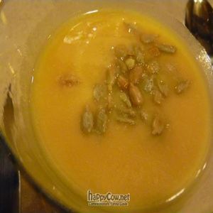 Apple gazpacho at Landare in San Sebastian