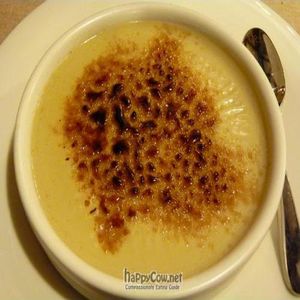 Catalan cream at Landare in San Sebastian