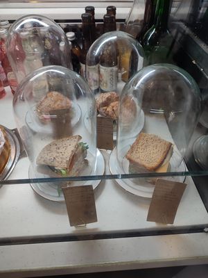 vegan sandwiches they have at STOR - Bracka in Warsaw