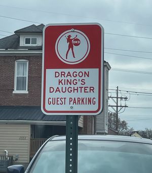 Parking! at Dragon King's Daughter in Louisville