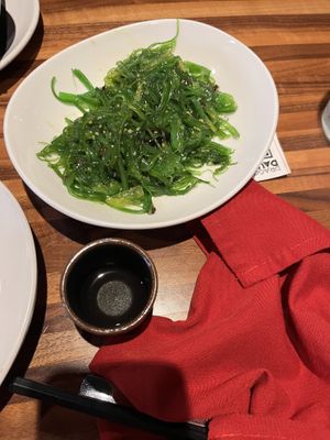 Seaweed salad  at Dragon King's Daughter in Louisville