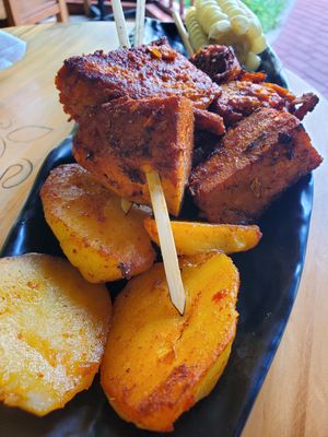 Anticuchos 15/10 at Sabor y Vida in Lima