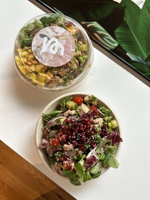 Vegan self-mixed Bowl & Sesam Me Bowl   at Ma'loa in Cologne