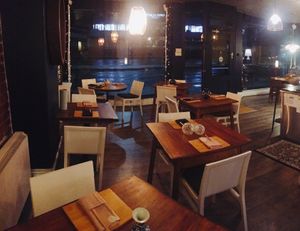 Interior at Night at Dishidrop in Sheffield