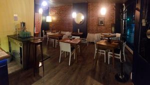 Interior at Night at Dishidrop in Sheffield