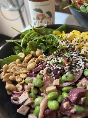 Vegan tofu bowl off the set menu   at Ma'loa - Oranienburger in Berlin