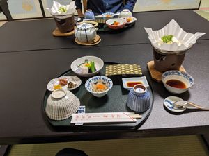 Breakfast at Souji-in in Koya