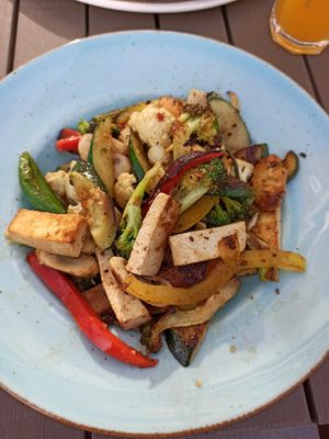 Tofu at Hafenliebe in Neuss