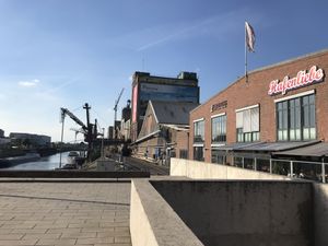 Location / harbor at Hafenliebe in Neuss