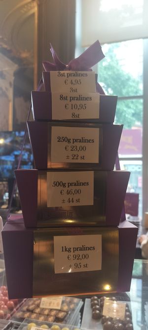 Price at The Chocolate Line in Antwerpen