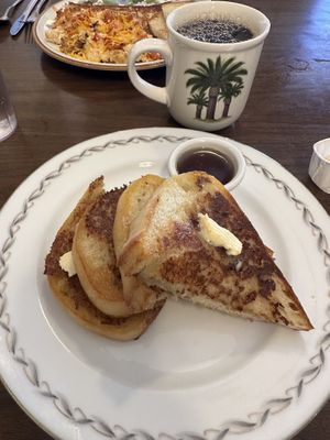 Vegan Sourdough French Toast    at Junior's Cafe in Portland
