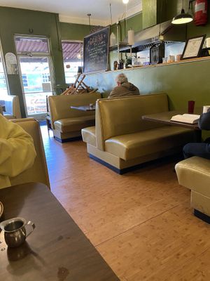   at Junior's Cafe in Portland